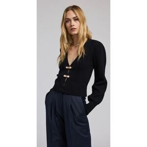 Generation Love‎ Monse Turn-Lock Closure Cardigan